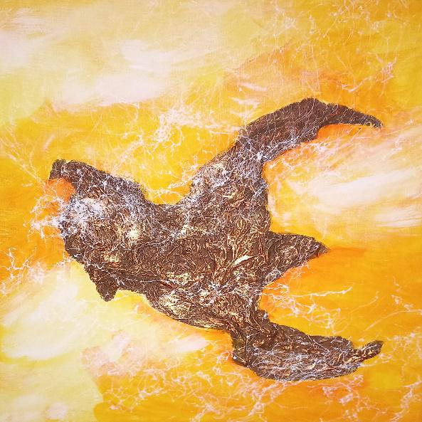 „Mein eigenes Kunstwerk“- Leinwandgestaltung